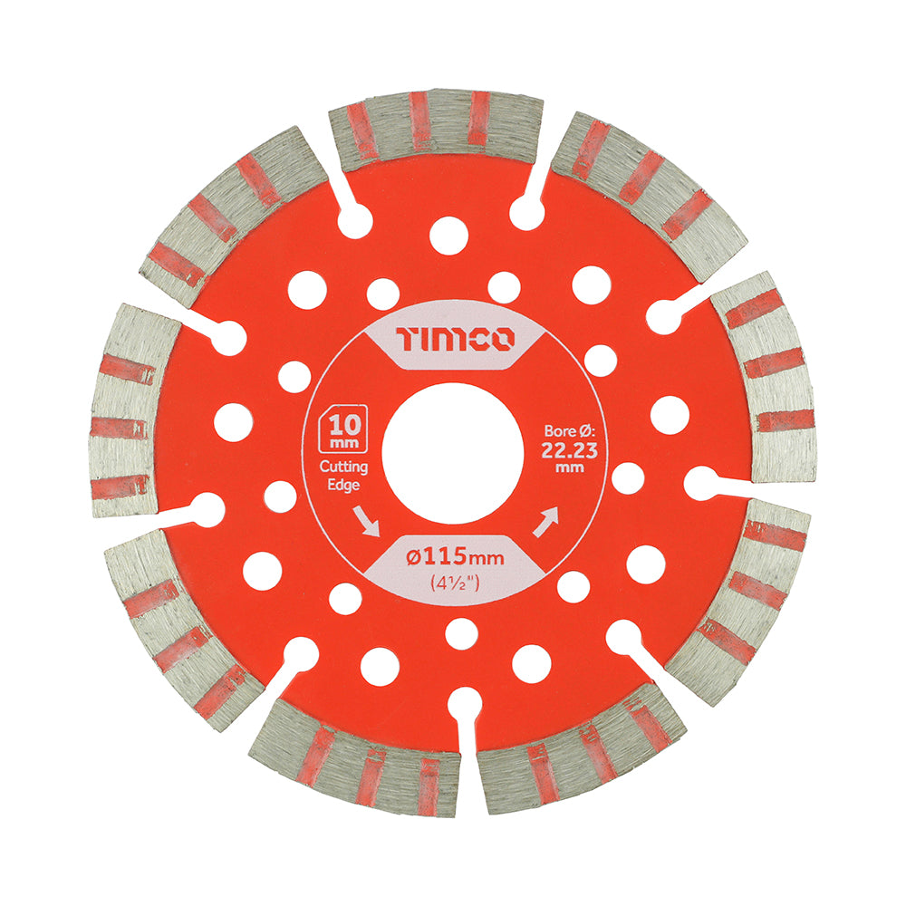 TIMCO Segmented Cutting Edge Diamond Blade