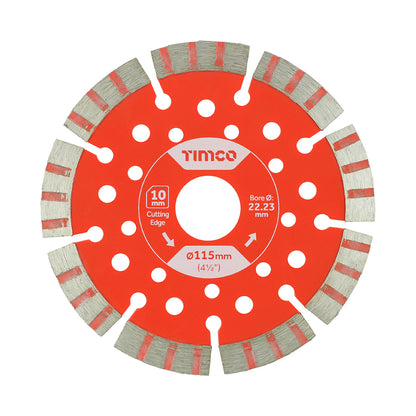 TIMCO Segmented Cutting Edge Diamond Blade