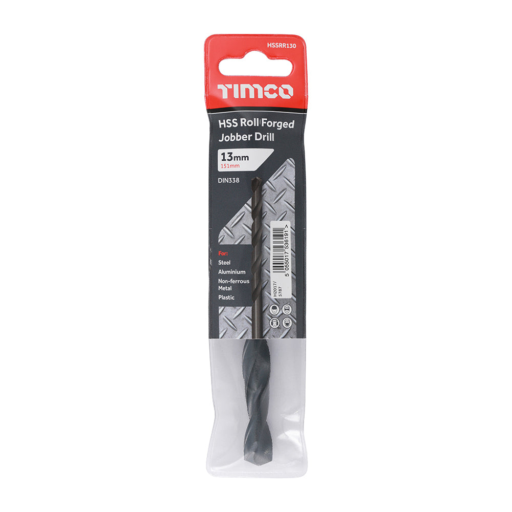 TIMCO Roll Forged Jobber Drills HSS - Metric