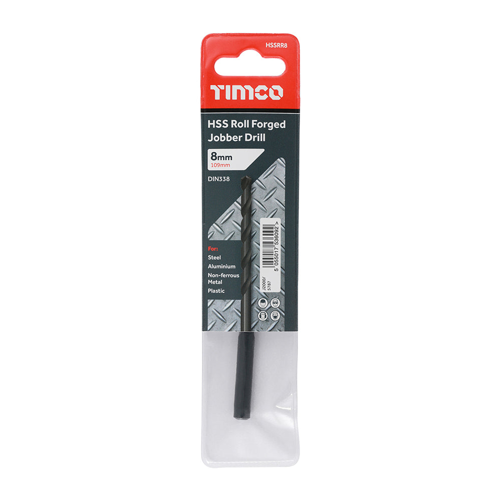 TIMCO Roll Forged Jobber Drills HSS - Metric