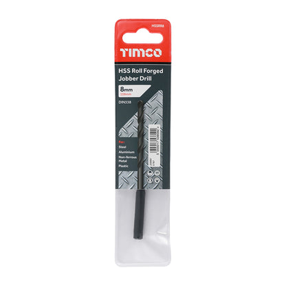TIMCO Roll Forged Jobber Drills HSS - Metric