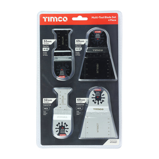 TIMCO Multi-Tool Sets 4 Piece Set