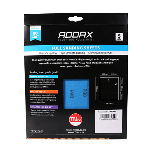 TIMCO Full Sanding Sheets