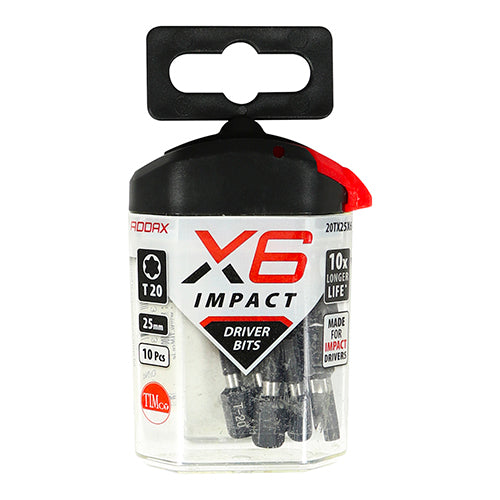 TIMCO X6 Impact TX Drive Driver Bit