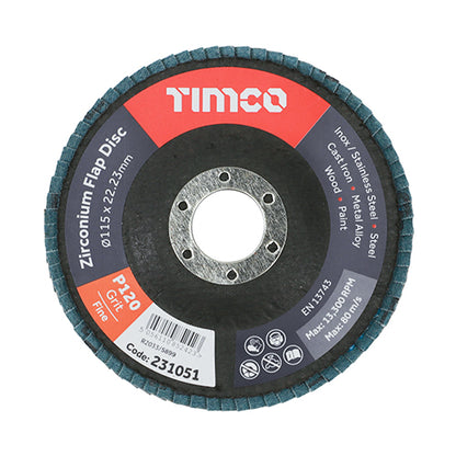 TIMCO Flap Disc Zirconium
