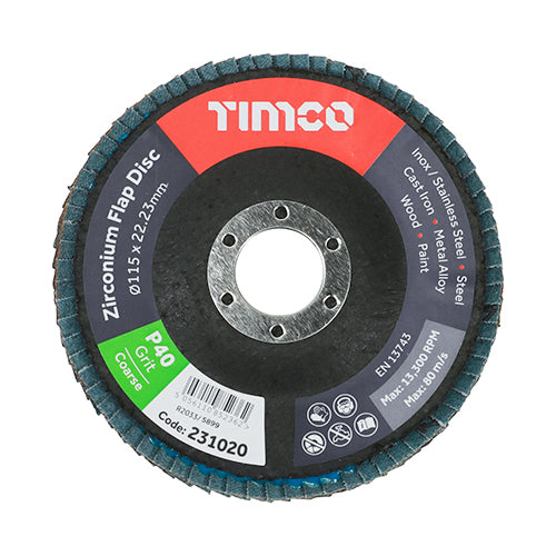 TIMCO Flap Disc Zirconium
