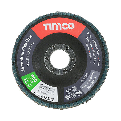 TIMCO Flap Disc Zirconium
