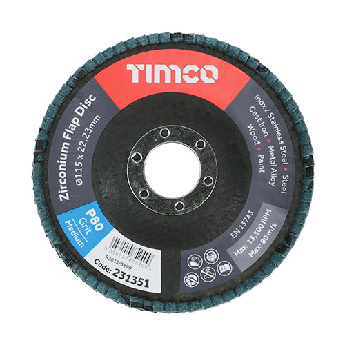 TIMCO Flap Disc Zirconium