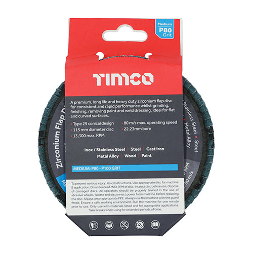 TIMCO Flap Disc Zirconium