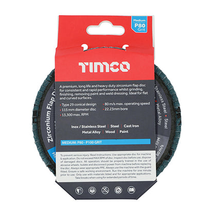TIMCO Flap Disc Zirconium