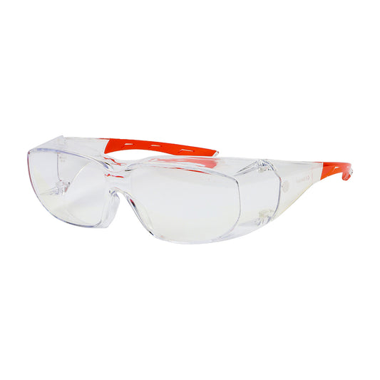 TIMCO Slimfit Overspecs Safety Glasses - Clear