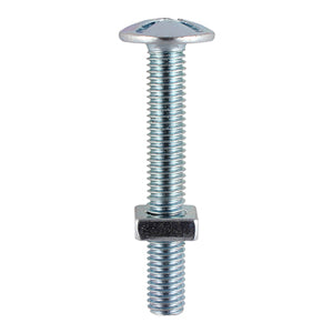 TIMCO Roofing Bolts & Square Nuts - Zinc