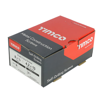 TIMCO Metal Construction Sheet & Stud Screws Pan head - Self-Drilling - Zinc