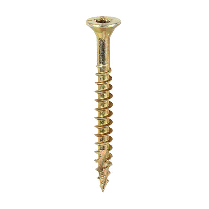 TIMCO C2 Clamp-Fix Multi-Purpose Premium Countersunk Gold Woodscrews - TUB