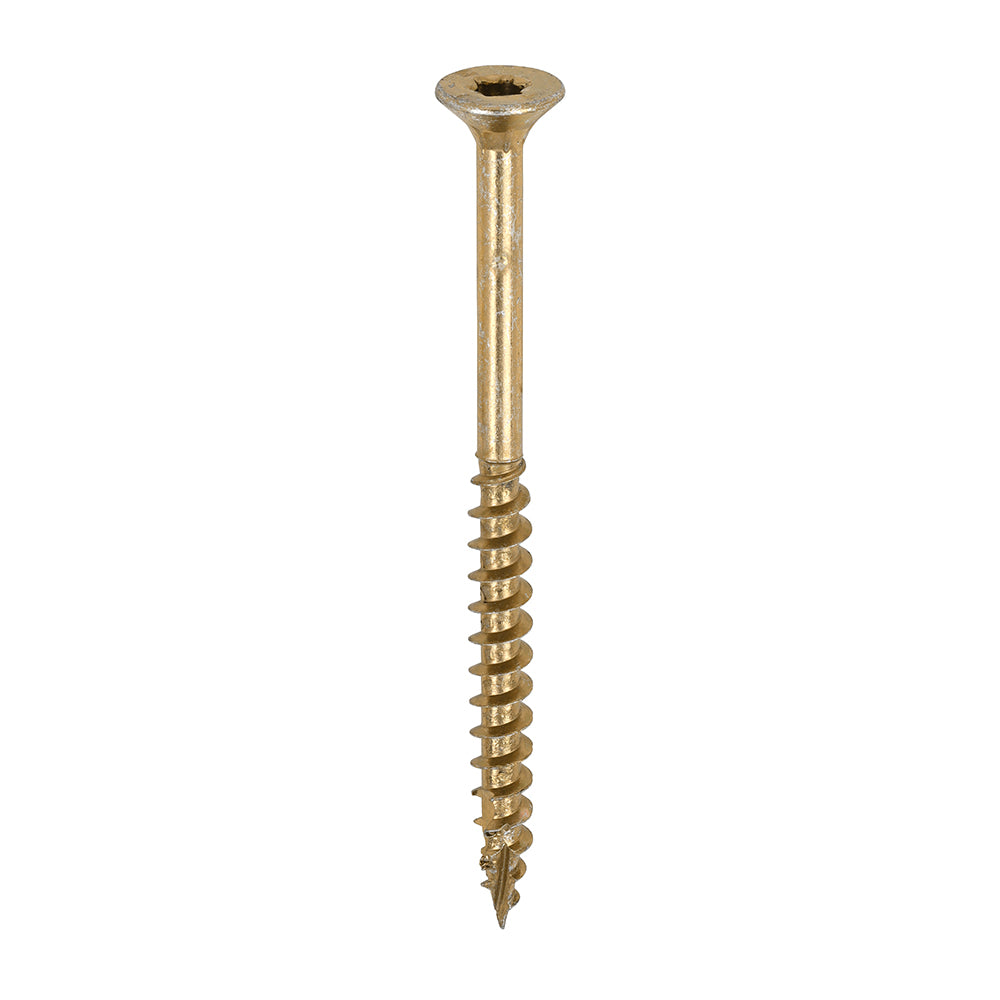 TIMCO C2 Clamp-Fix Multi-Purpose Premium Countersunk Gold Woodscrews - TUB
