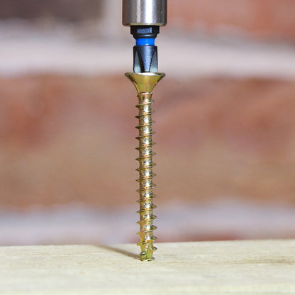 TIMCO C2 Strong-Fix Multi-Purpose Premium Countersunk Gold Woodscrews - TUB