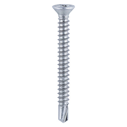 TIMCO Window Fabrication Screws Countersunk Head, Self-Tapping Thread, Self-Drilling Point (3.9 Gauge)