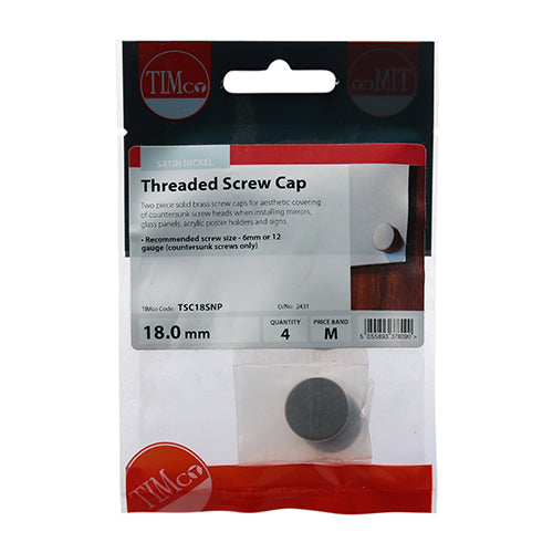 TIMCO Threaded Screw Caps