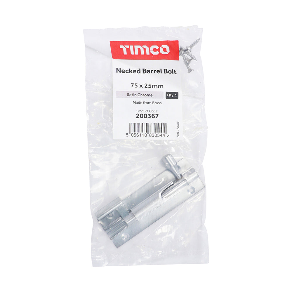 TIMCO Necked Barrel Bolt