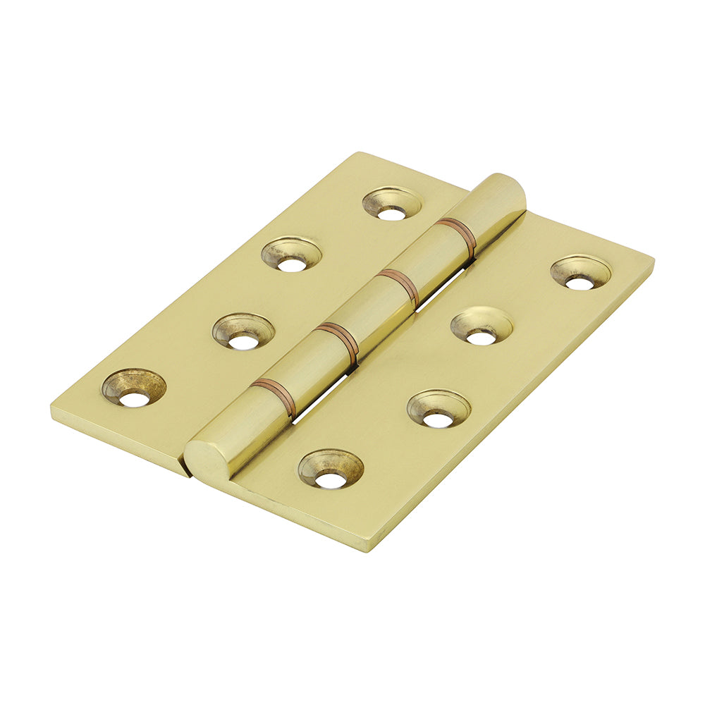 TIMCO Double Phosphor Bronze Washered Hinges - Solid Brass