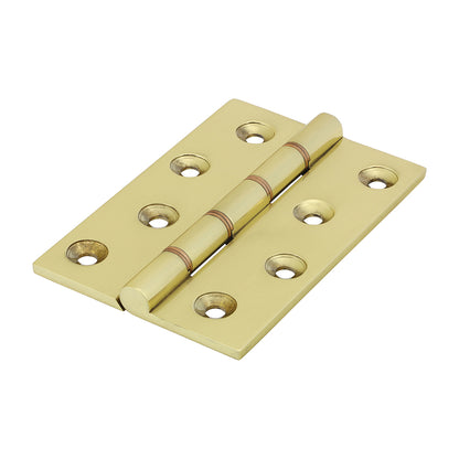 TIMCO Double Phosphor Bronze Washered Hinges - Solid Brass