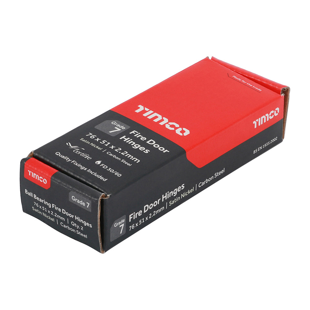 TIMCO Grade 7 Ball Bearing Fire Door Hinges