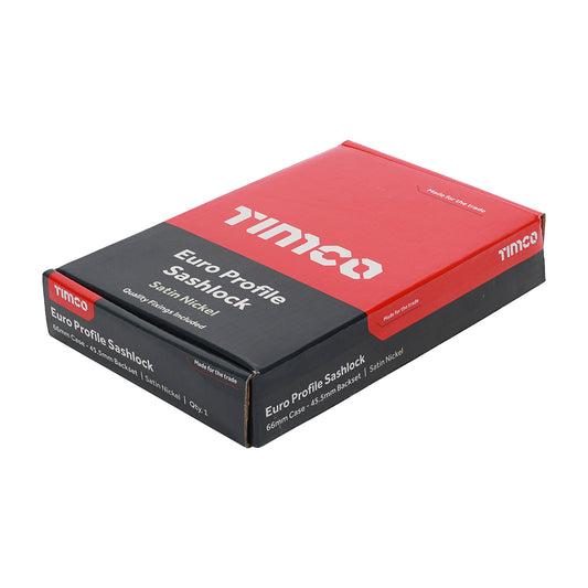 TIMCO Euro Sashlock - Satin Nickel