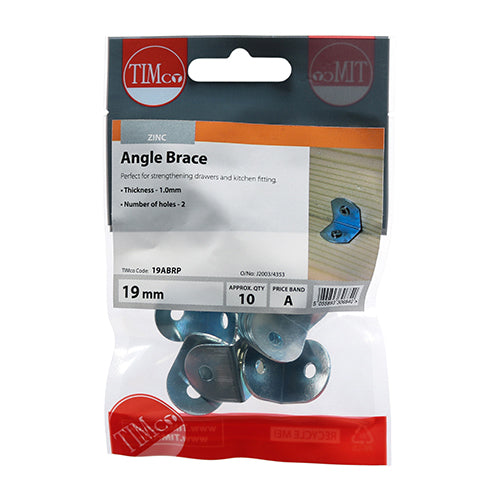 TIMCO Angled Braces - Silver