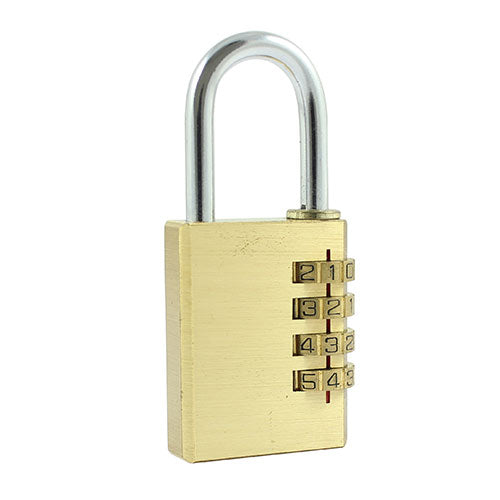 TIMCO Brass Combination Padlock