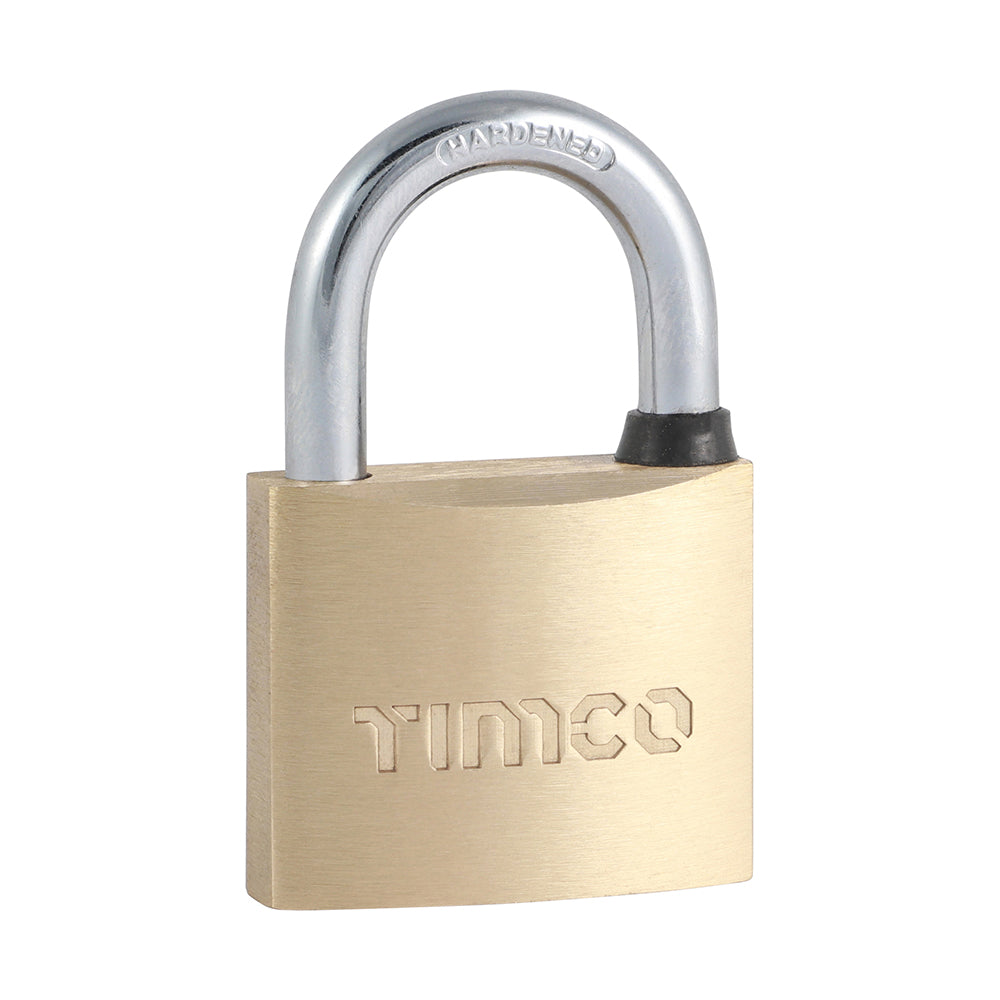 TIMCO Padlock - Brass