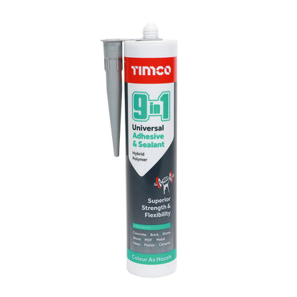 TIMCO 9 In 1 Universal Adhesive & Sealant - 290ml