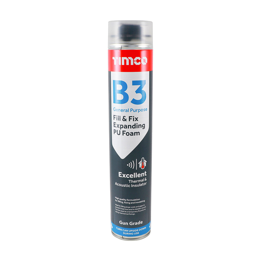 TIMCO Fill & Fix Expanding PU Foam B3