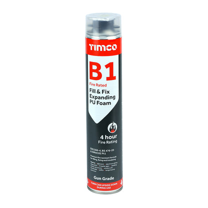 TIMCO Fill & Fix Fire Rated Expanding PU Foam B1