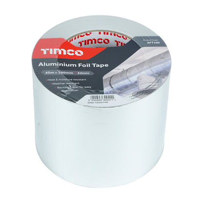 TIMCO Aluminium Foil Tape - Silver