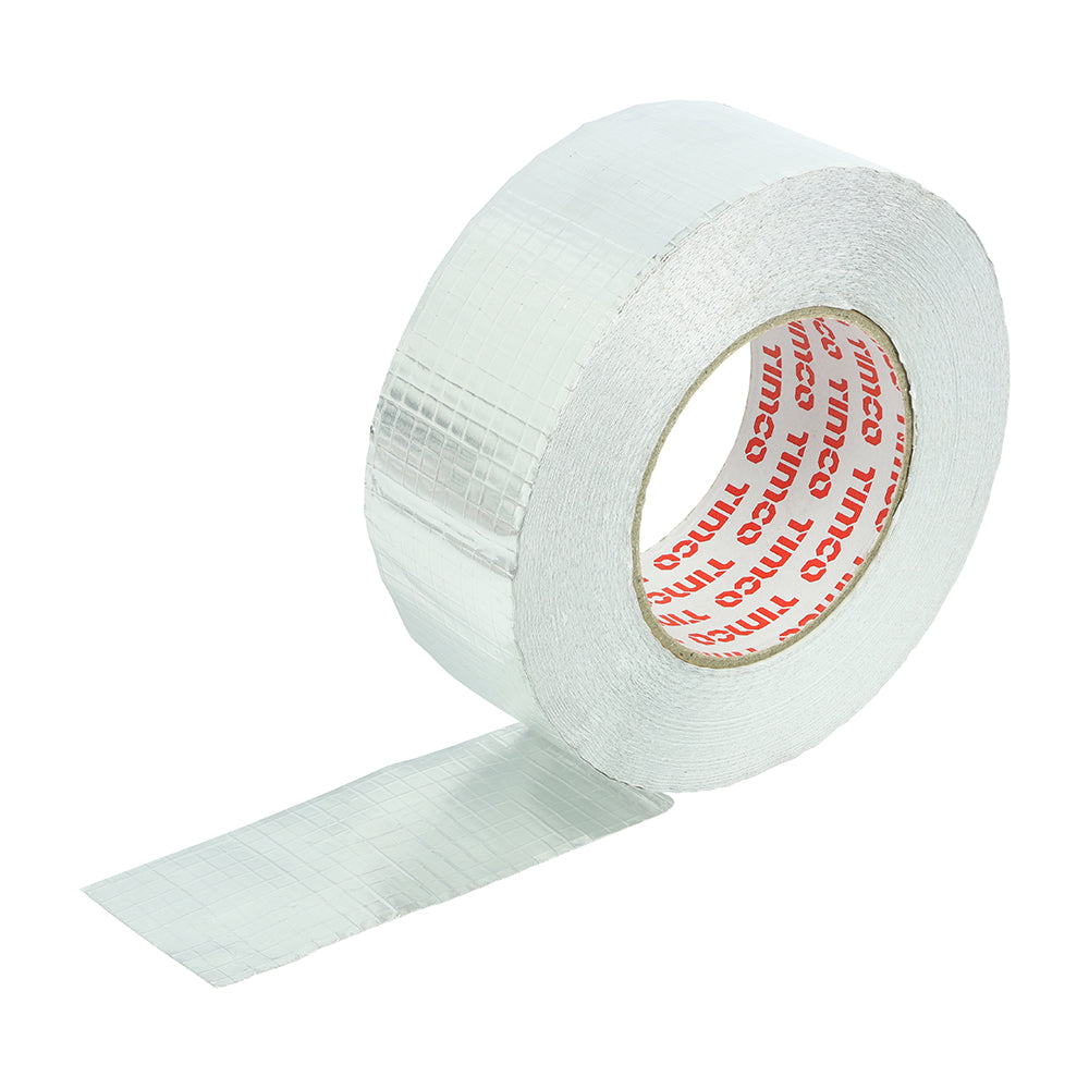 TIMCO Aluminium Foil Tape Reinforced- Silver