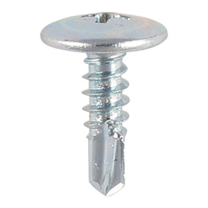 Metal Construction Sheet & Framing Screws - Wafer - Self-Drilling - Zinc