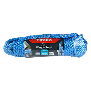 TIMCO Blue Polypropylene Wagon Rope