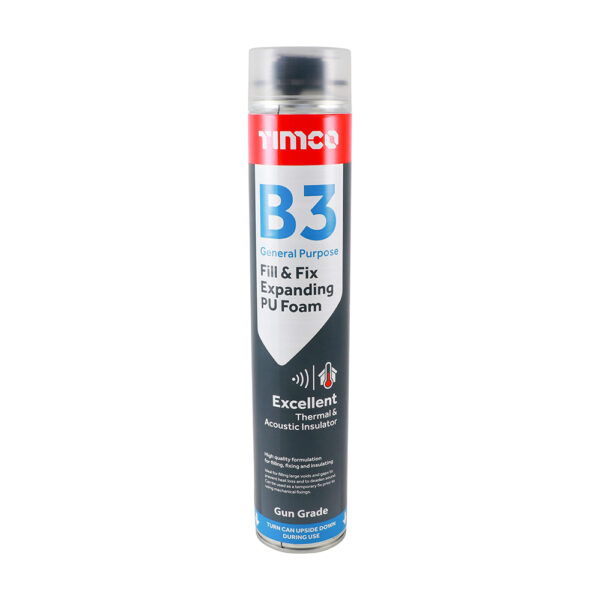 Timco B3 Fill & Fix Expanding PU Foam Cheapscrews Kent