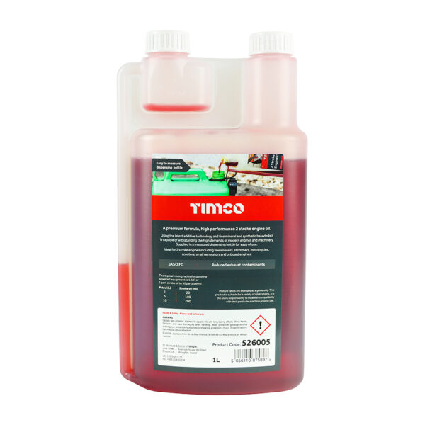 2 Stroke Engine Oil - 1L - Image 2